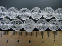 水晶丸玉バラカット（10mm）