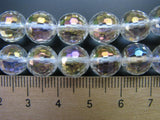 水晶アクアオーラレインボー128面カット（10mm）